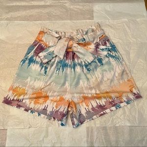 Grace Karin - Tie Waist Shorts - Size L - NWOT!